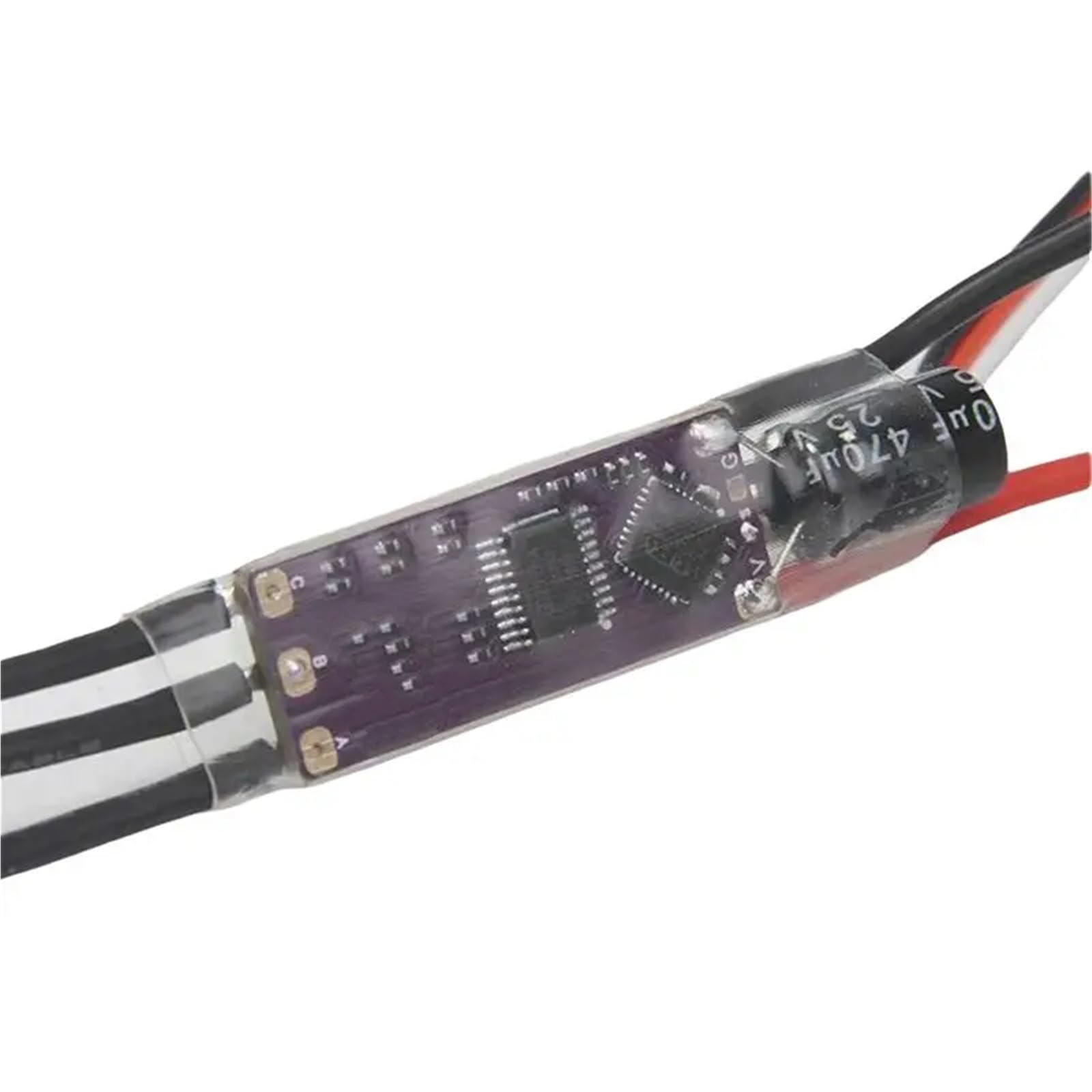 RC Componenti ESC Per Motori ESC Brushless L19 AM32 A 32 Bit 2-4S Regolatore Di Velocità 40A Potenziato Con Modulo BEC 5V2A Parti Cingolate RC Modificate