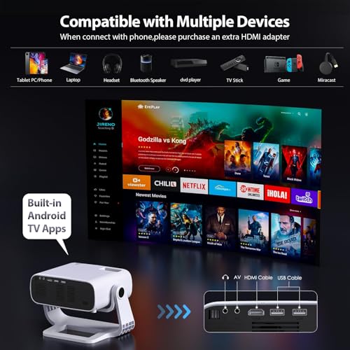 Wielio Smart Projector 269D の商品画像 3