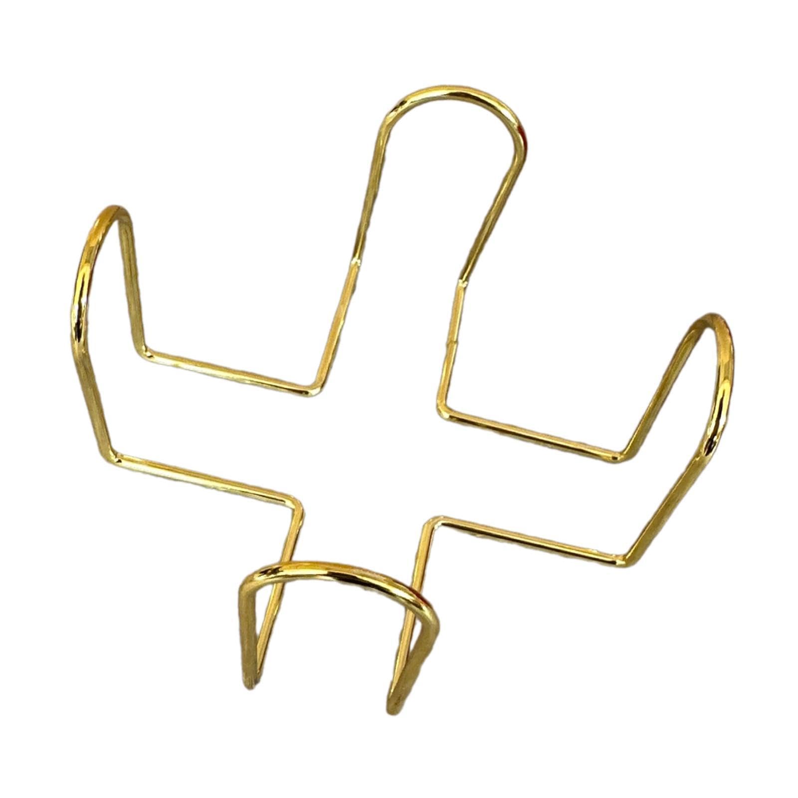 ARTISOUL® Coaster Holder for Round and Square Coasters 4.5 Inch Metal Gold Iron Holder | Home & Garden | Kitchen, Dining & Bar | Bar Tools & Accessories | Coasters-image-12