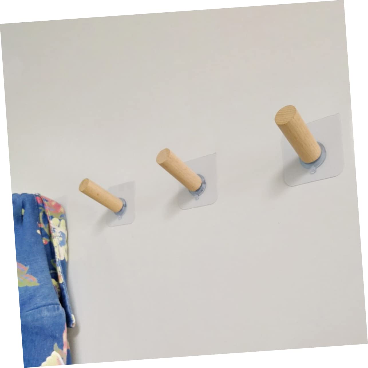 Ganci Da Parete In Legno Naturale, Stile Rustico: Perfetti Per Appendere Elastici, Sciarpe E Asciugamani In Bagno O Camera Da Letto