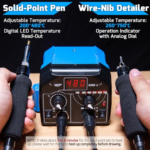 WEP 939D-II 2-IN-1 Wood Burning Kit