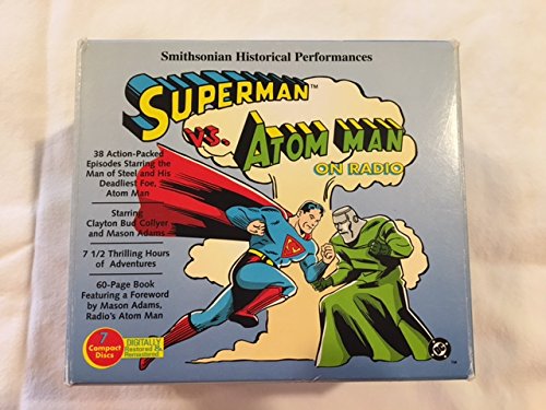 Superman Vs. Atom Man on Radio 1570190976 Book Cover