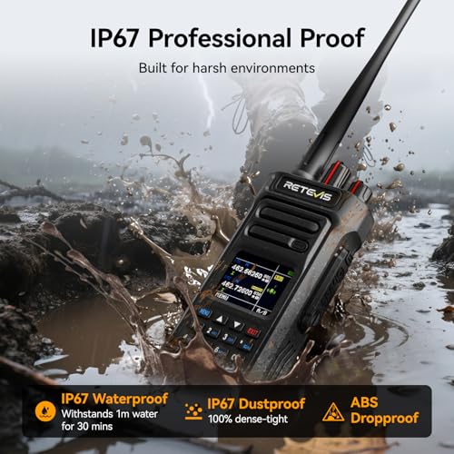 Retevis RT29S Waterproof 2 Way Radio with LCD Screen(2 Pack) by Retevis - Used condition - Image 5