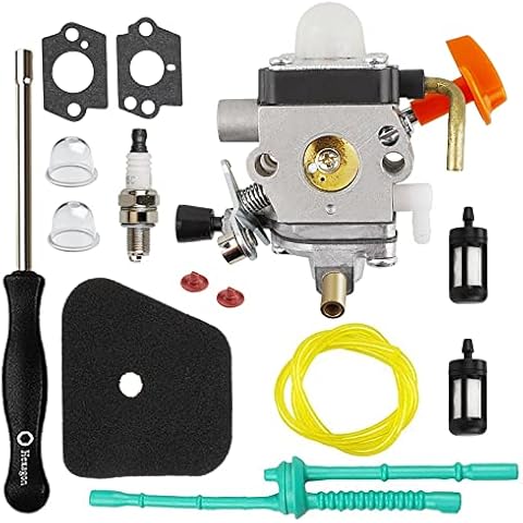 Ferilter FS90R FS110 FS110R Carburetor for STIHL HT101 FS90 FS100 KM110R HL100 HT100 FS87 FS100R KM90 KM90R KM100 KM110 FC90 FC95 FC100 FC110 HL90 FS 90R Trimmer Weed Eater Pole Saw Carb Cover