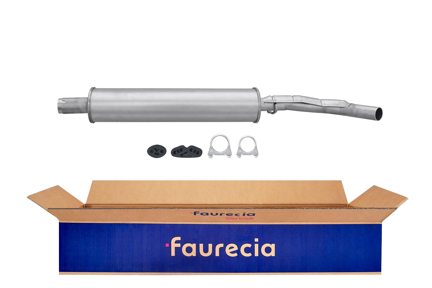 HELLA 8LC 366 023-761 Silenziatore centrale - Easy2Fit® Kit - centro - monopezzo - Kit con parti annesse
