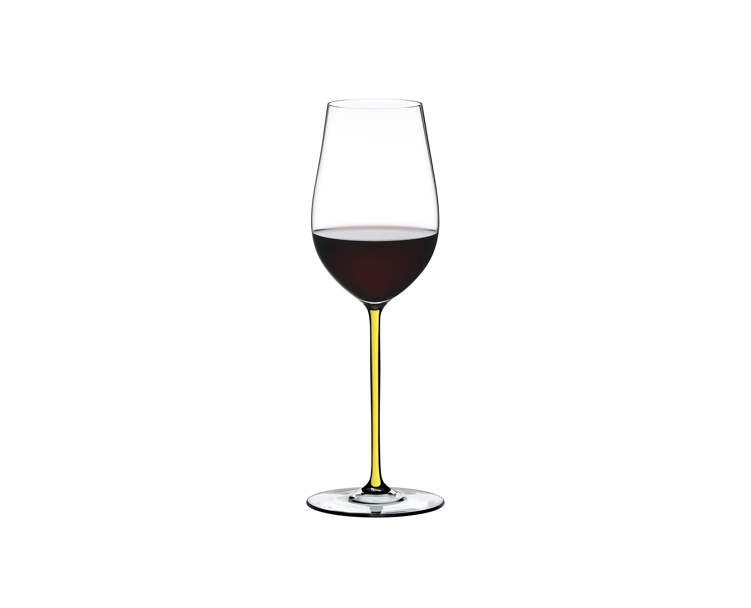 RIEDEL FATTO A MANO BY Riesling/Zinfandel - Gelb - Einzelpackung, Weinglas, Kristallglas, Spülmaschinenfest - 4900/15Y