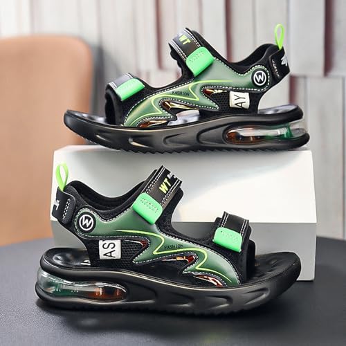 IWIHMIV Toddler Boys Sandals Comfortable Open Toe Sandals With Adjustable Back Strap Children Summer Beach Shoes3