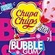 Chupa Chups Lutscher Multi, Maxi Bubble Gum, Nachfüll-Beutel mit 7 Lollipops, erfrischend-süßer Bubble-Gum-Geschmack, geeignet für Geburtstag, 7 x 18g