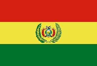 Large Flag Bolivia Military | landscape flag | 1.35m² | 14.5sqft | 90x150cm | 3x5ft - long lasting outdoor flag