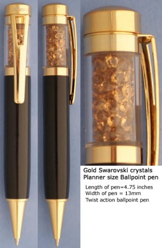 Nisstiiv Lord Ganesha Ballpoint Pen with Crystals