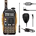 Produktbild BAOFENG Mark II GT-3 UHF/VHF 2m/70cm Dual Band Funkgerät Walkie Talkie + Mikrofon Programmier Kabel