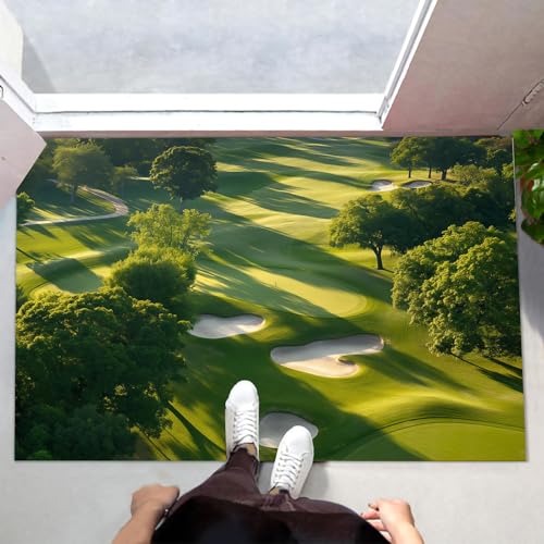 Paillasson Intérieur 90x150cm Tapis d'Entrée Antidérapant Lavable Résistant