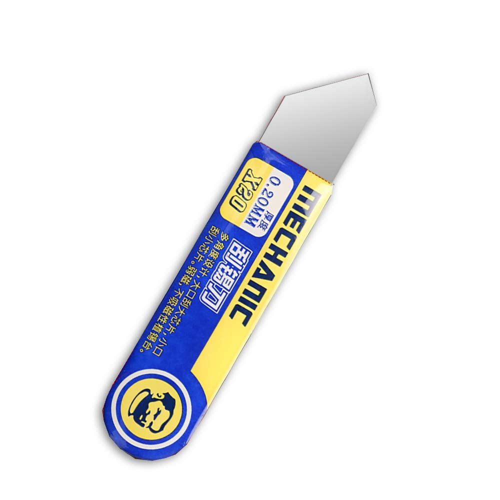 Buyyart New MECHANIC X20 Metal Scraping Tin Knife For BGA service Clean Solder Paste Tin Scraper