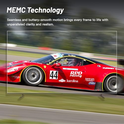 FPD 43 Inch Smart TV, 4K UHD LED Flat Screen Google TV with Google Cast, Bluetooth, HDMI, Streaming Live, HDR 10, Dolby Vision, Ultra Slim Television(Canvas-Series, CG43-C3, 2025) - Image 6