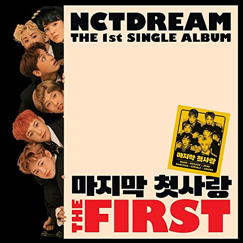 NCT DREAM - The First (1st Single Album) CD+Photobook+Folded Poster+Extra Photocard Set
