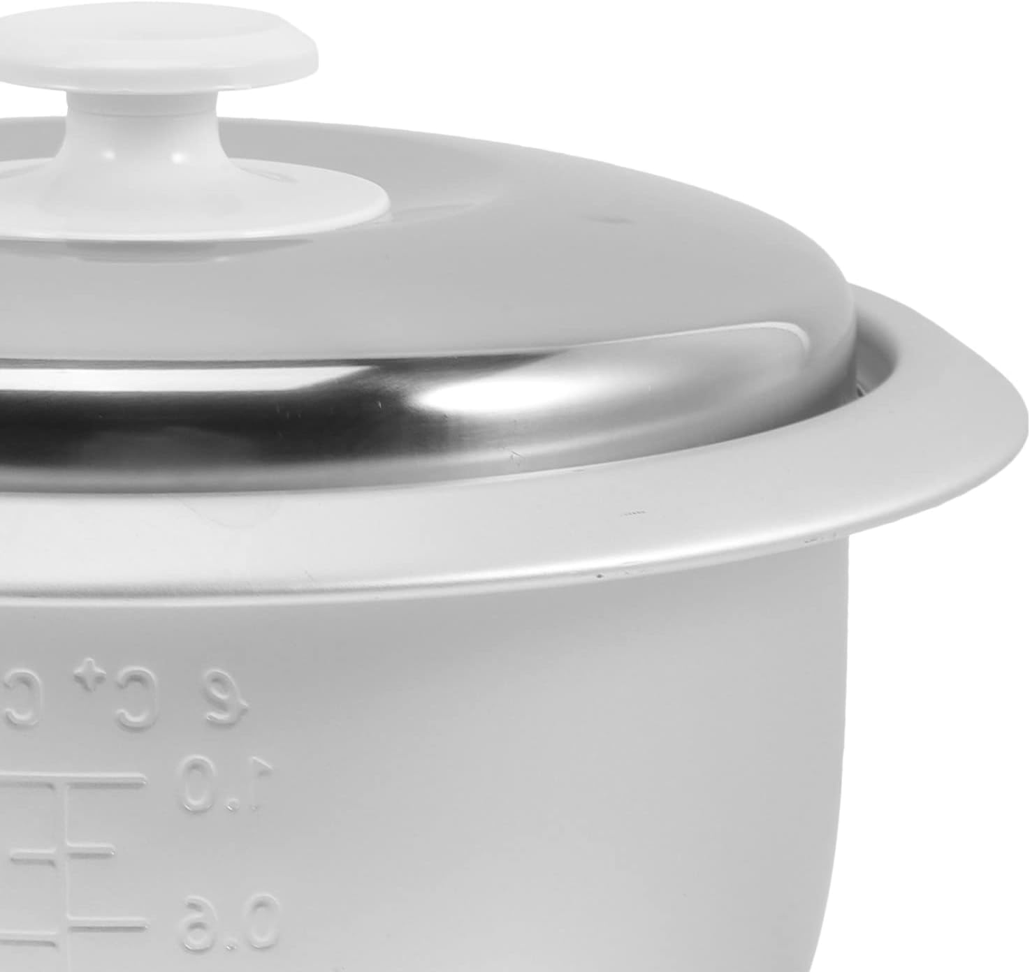 Home Rice Cooker Inner Pot Aluminium Alloy Replacement Pot for Electric Rice Cooker Accessory for Efficient Cooking Compatible with Rice Cookers