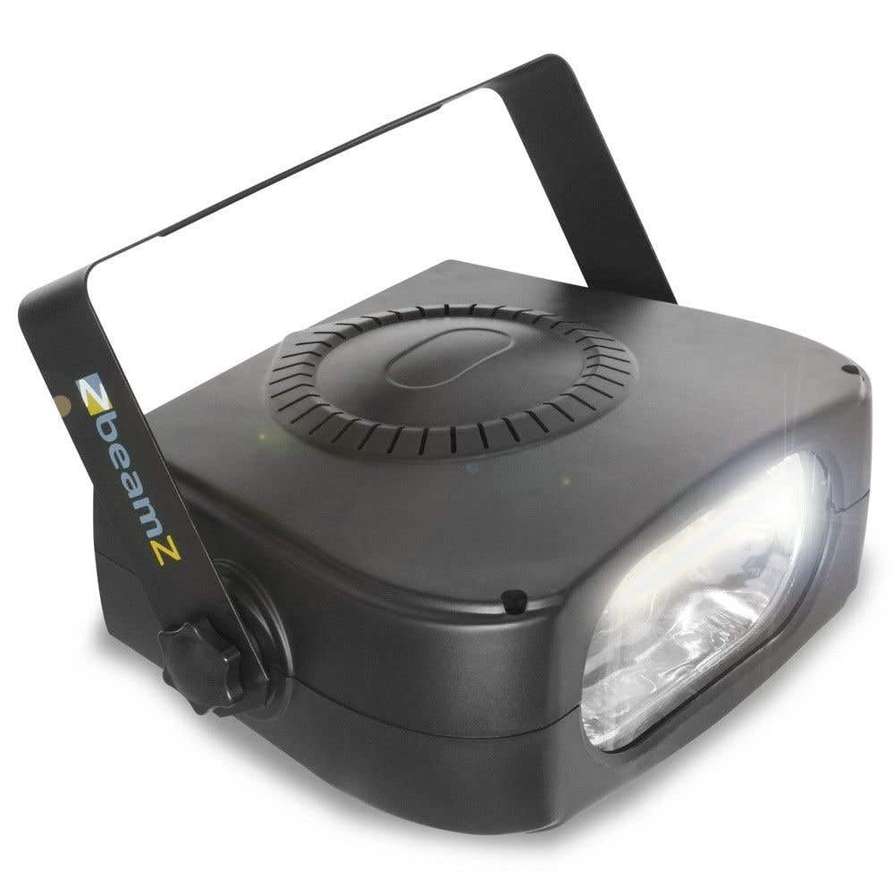 BeamZ Stroboscope 150 Watts, DJ Light Effect, Jeu de Lumières, Plafond/Mur, Ambiance Discothèque, Vitesse Réglable, Haute Intensité