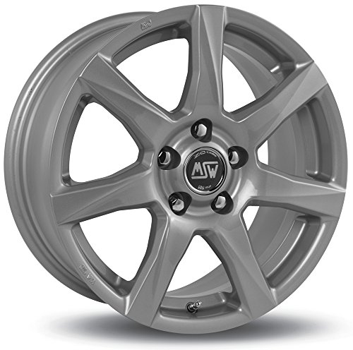 Colore: Argento Msw MSW77 argento 5 x 14 ET35 4 x 100 foro mozzo 63 cerchi in lega