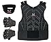 Maddog Sports Padded Chest Protector, Tactical Half Glove, Neck Protector Combo Package