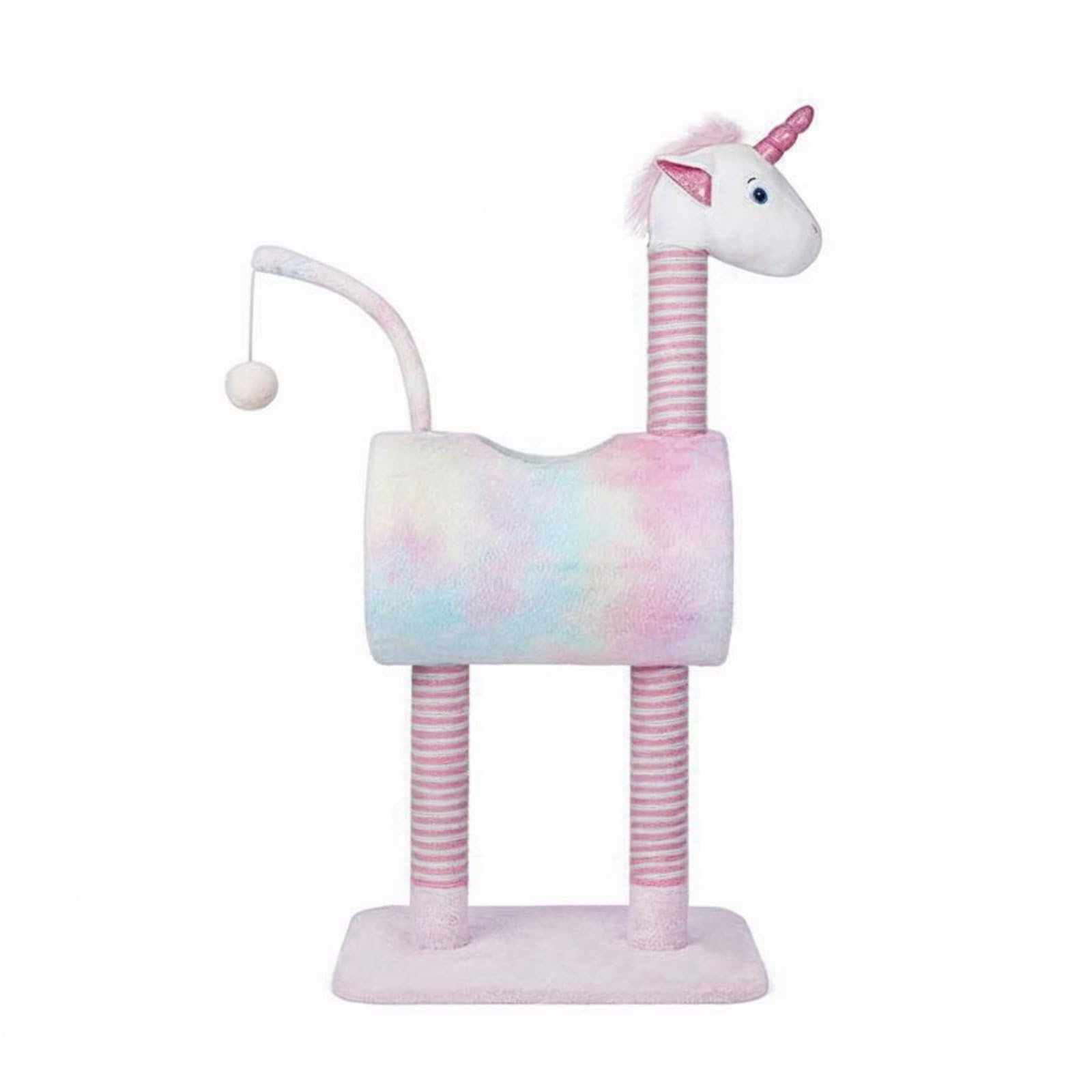 para Gatos Gimnasio Rascador Poste Cueva Acolchada con de Observación Suave y Sisal Favorece Juego Activo y Trepado Diseño Vertical para Ahorrar Suelo, Style to 1