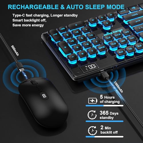 Teclado Gamer BlueFinger Conectividad USB miniatura 4