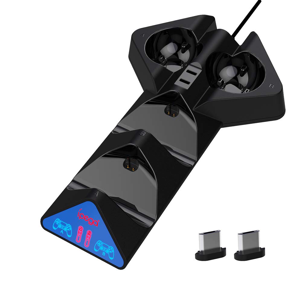 PG-P4011 P4/P Move Controller Charge Station 4 in 1 Point-Contact Fast Charge Base Replacement for P4/P4 Slim/P4 PRO/P-Move-image-41