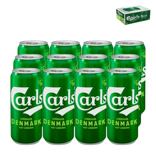 Cerveza Carlsberg Pilsner Danish – Cerveza tipo Lager Refrescante y...