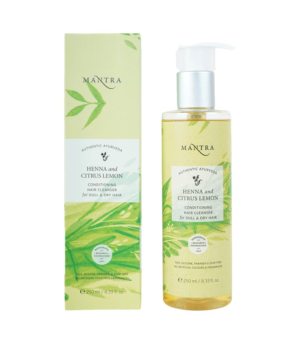 Mantra Herbal Henna and Citrus Lemon Conditioning Hair Cleanser For Dull & Dry Hair 250 ml-image-13