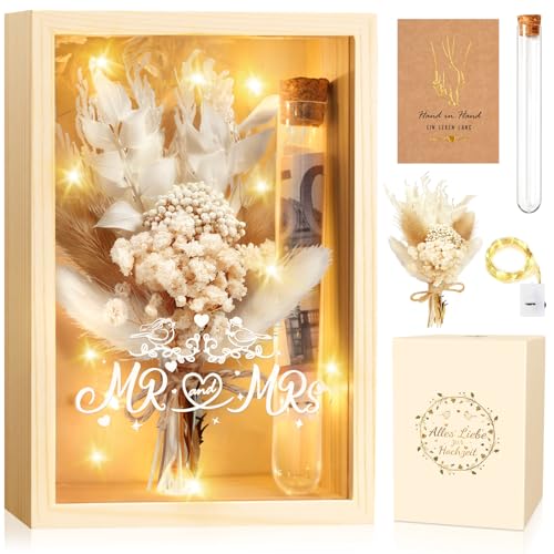 Dusor Hochzeitsgeschenke für Brautpaar, Hochzeitsgeschenk Geld, Geldgeschenk Hochzeit, Karte...