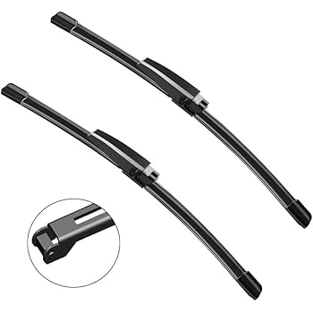 Amazon Com Euro Blades Windshield Wiper Blade Set Of 2 22 22 Blades Replacement For Audi B7 A4 C5 A6 2002 2008 Automotive