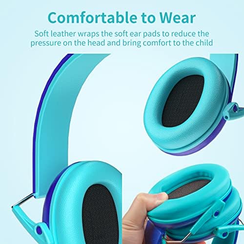 RIIKUNTEK Kids Ear Defenders, SNR 26dB Safety Earmuffs, Noise Cancelling Headphones for Kids Ear Protection, Hearing Protection, Noise Reduction Ear Muffs for Fireworks, Concerts, Toddlers