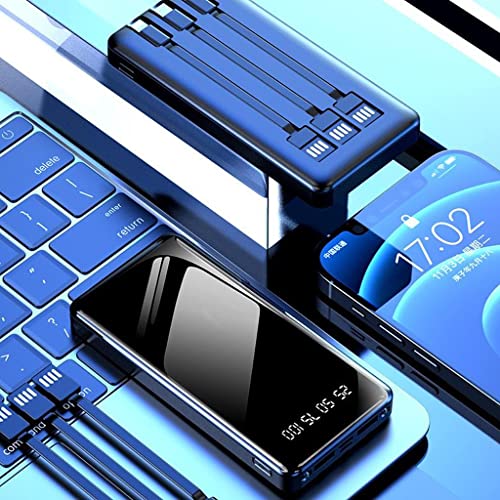 Banco de energía portátil de 10000mAh XCC negro para viajes y uso diario urbano 4
