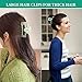 4 Pack Large Hair Claw Clips for Women Girls, Nonslip Hair Clips for Thick Thin Hair, Big Love Heart Jaw Clips for Hair Strong Hold Butterfly Jaw Clips Hair Clamps Gifts Hair Styling Accessories