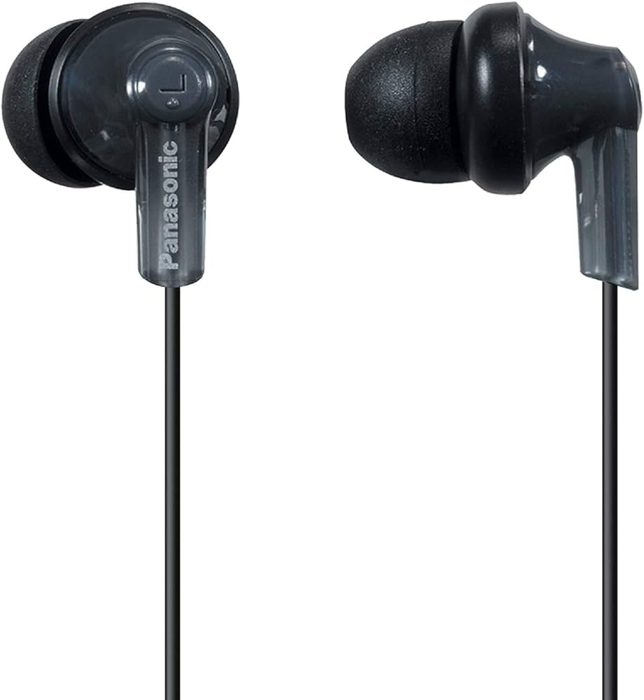 Panasonic RPHJE120K in-Ear Headphone, Black : Amazon.in: Electronics