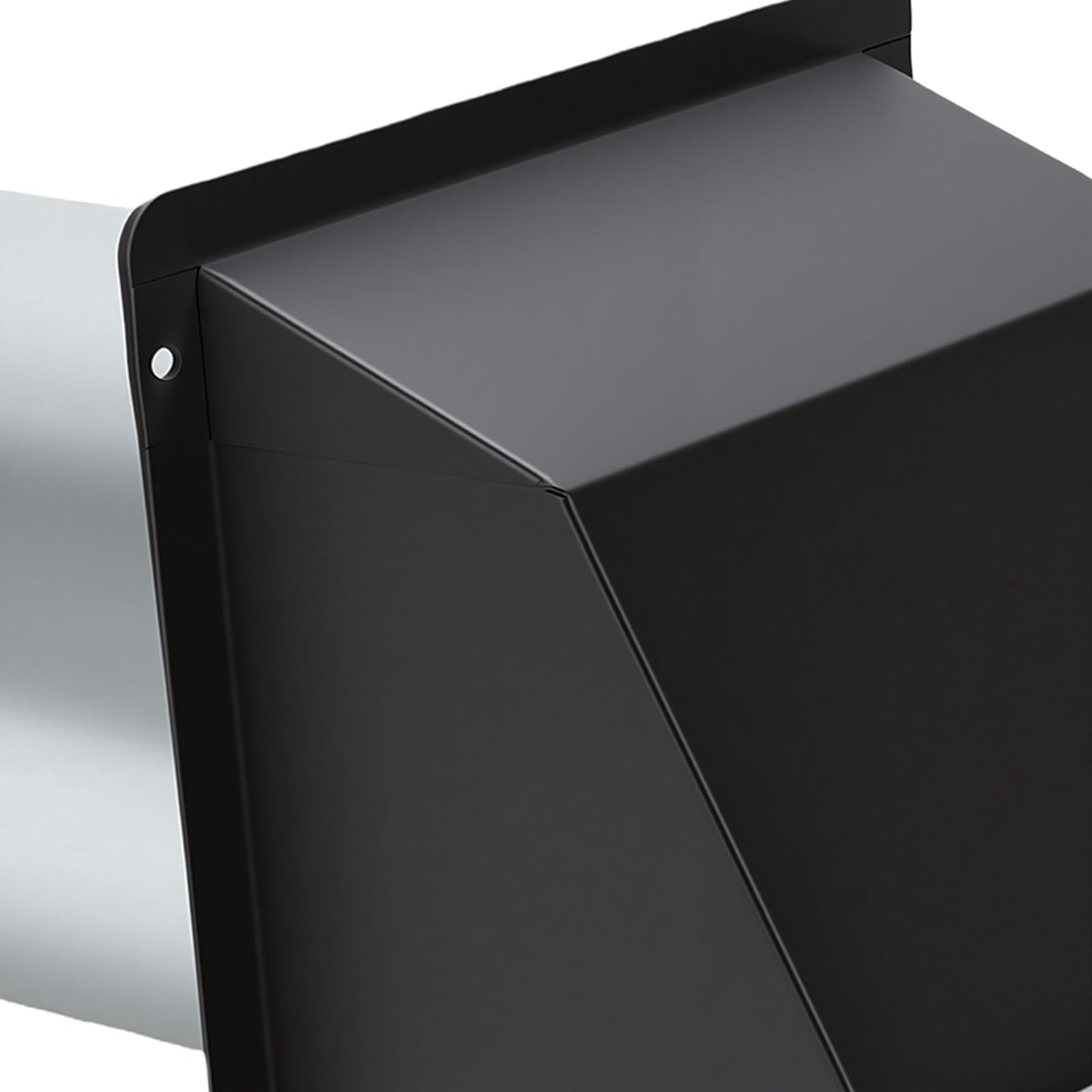 Durable 6 Inch Wall Vent Hood with Screen, Ideal for Exhaust