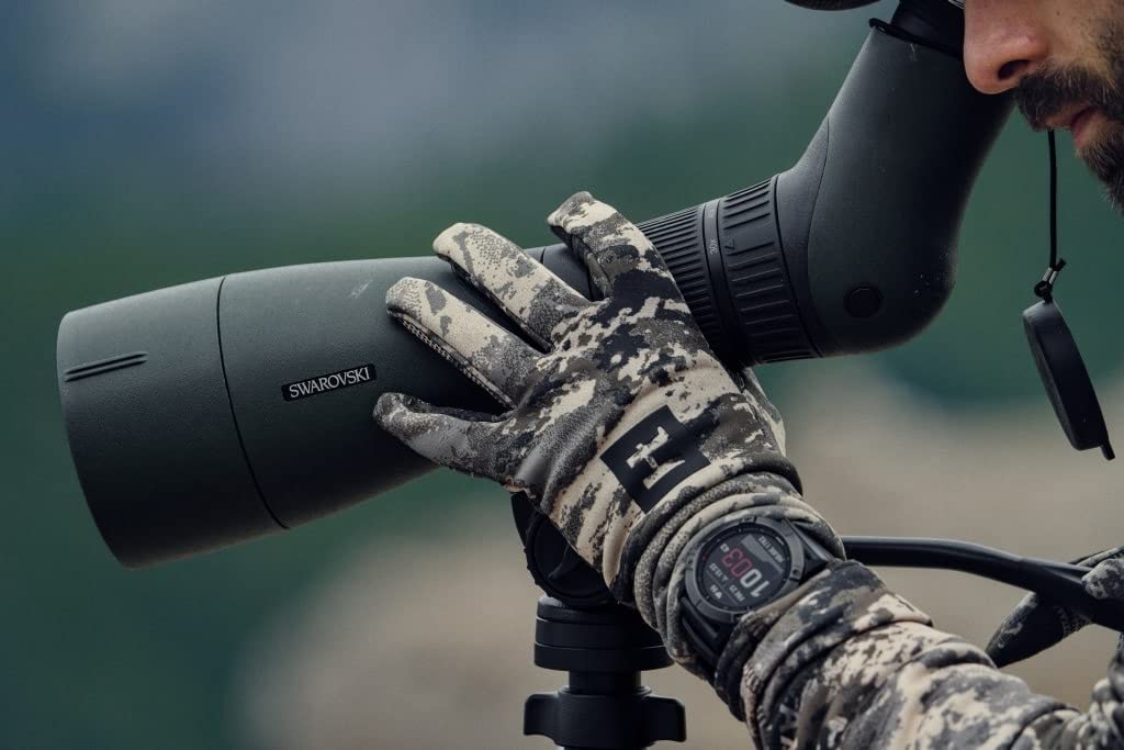 Härkila Mountain Hunter Expedition - Guantes de caza silenciosos con dedos táctiles