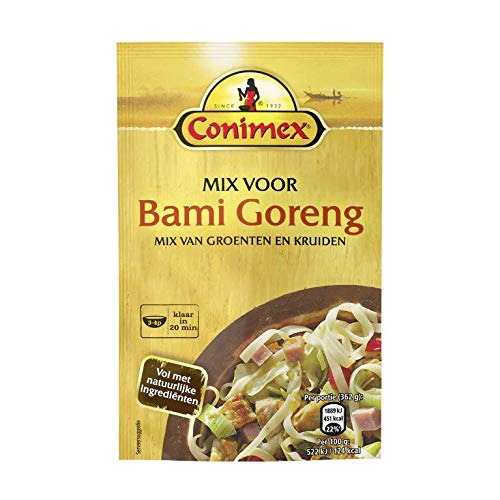 Conimex Mélange pour Bahmi Goreng, Mix Épices et Légumes, Nouilles, 48g