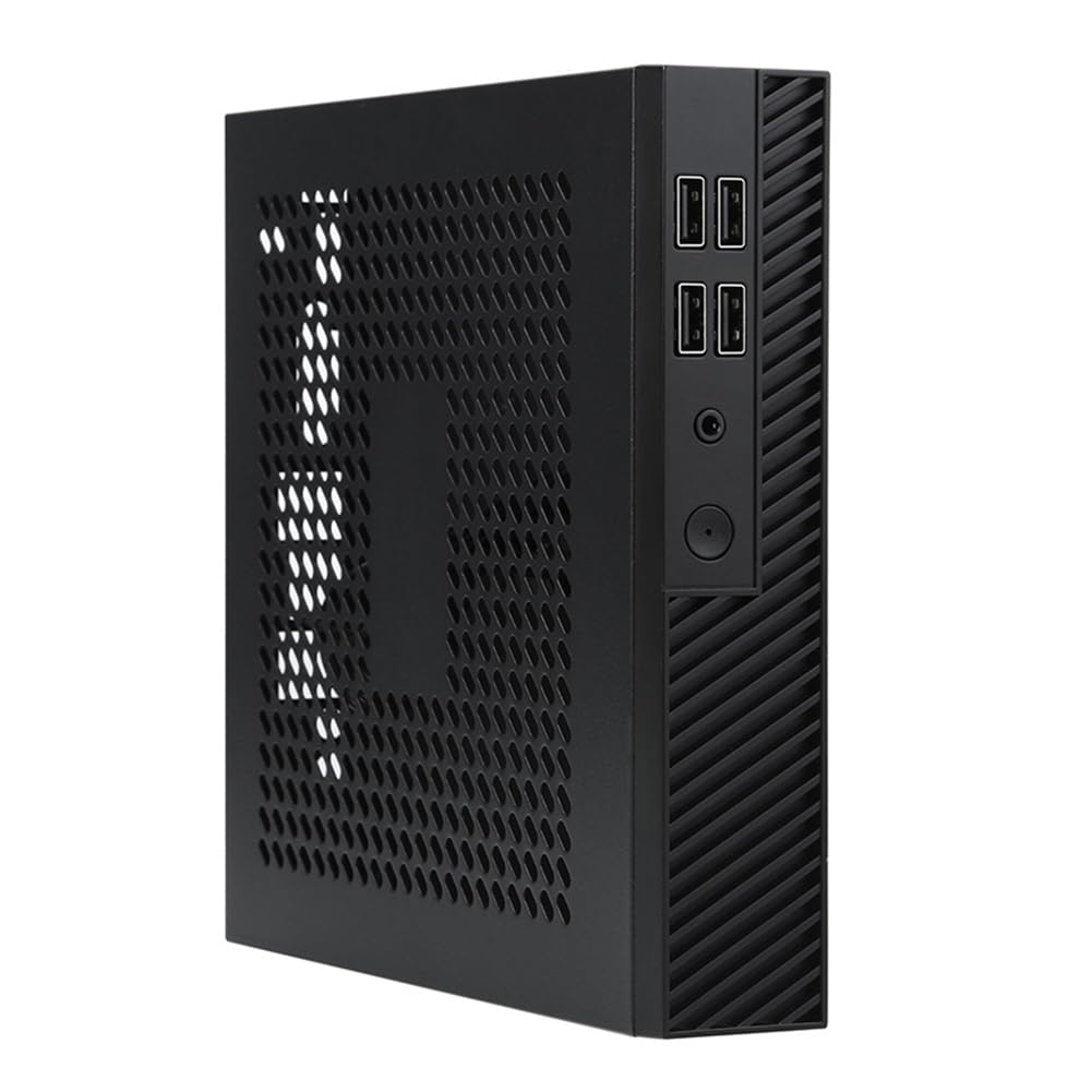 DX01 Cienka Obudowa Komputera Stacjonarnego ITX Akcesoria Cienka Obudowa Komputera O Połowie Wysokości Przenośna Obudowa Komputera Stacjonarnego