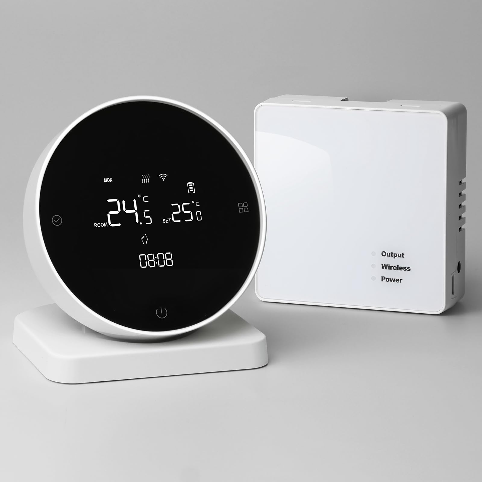 Termostato WiFi Wireless Termostato per Caldaia A Gas per Riscaldamento Caldaia A Gas Tuya Termostato WiFi Supporto Controllo APP Vocale Funziona per Home