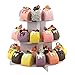 Tytroy 3 Tier White Round Cardboard Cup Cake Holder Stand Dessert Tower Pastry Serving Platter