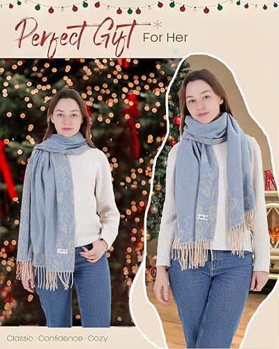 Vintage Scarfs for Women Cashmere - like Shawl Warm Shawls and Wraps for Evening Fashion Long Scarves4