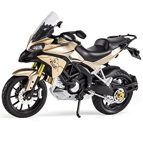 《Materiali selezionati》: il serbatoio della carrozzeria di questo modello di moto è realizzato in lega di zinco, solido e non facile da rompere, struttura resistente, adatto for realizzare ornamenti.