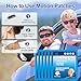 KONGDY 50 Counts Motion Sickness Patches for Kids/Adults, Seasick Patches for Cruise with Waterproof and Non Drowsy, Sea Sickness Patches Behind Ear