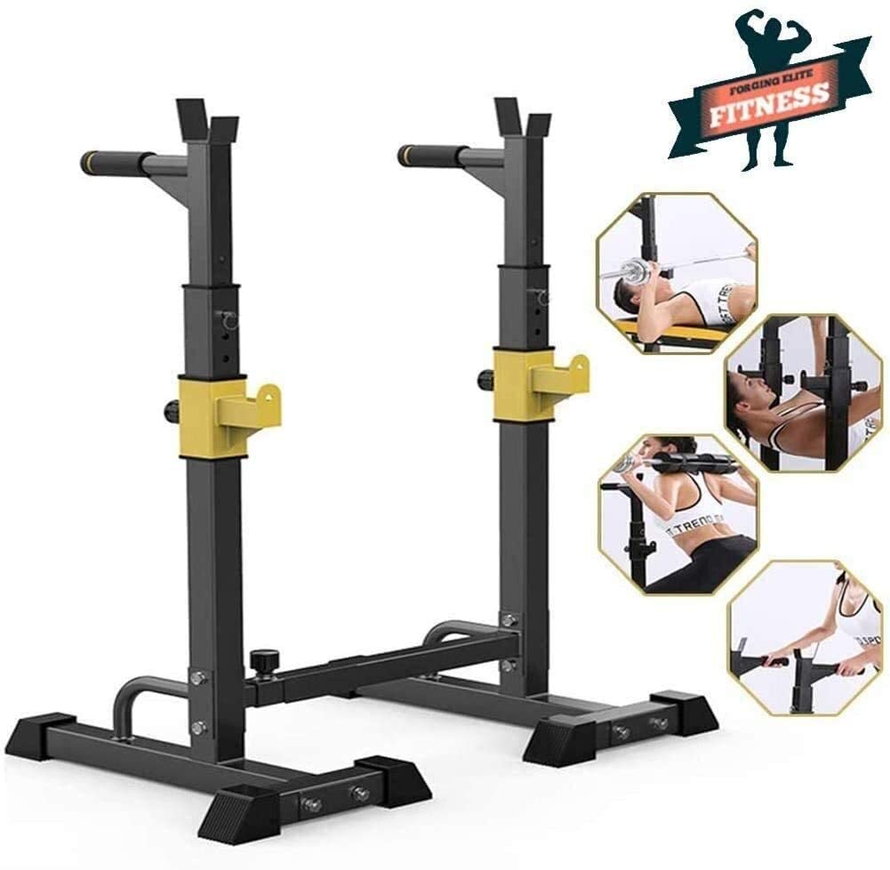 調整可能なバーベルラック Amazon.co.jp: 調整可能なスクワットラック ウェイトリフティング