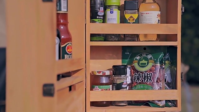 Amazon.co.jp: Naturehike 調味料ラック 木製 キッチン 調味料入れ