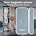 HEIMAN Z-WAVE Door Sensor, Smart Window Door Sensor Alarm, Contact Sensor for Home Security, Wireless Magnetic Door Open Detector and APP Remote Notification, Zwave Hub Required