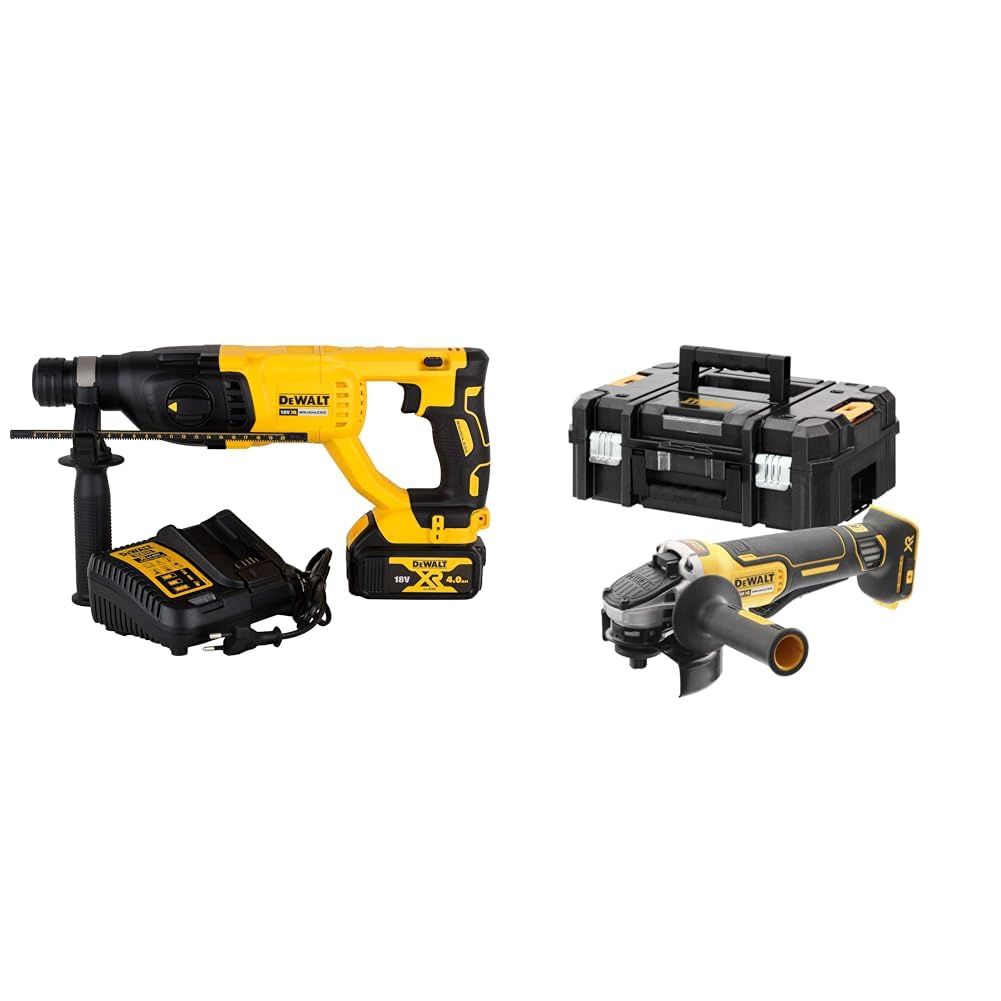 DeWalt DCG406NT-XJ, perforateur-burineur SDS-Plus & meuleuse 125mm
