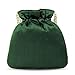 Aheli Ethnic Green Potli Bag Gift for Women Handmade Purse Evening Handbags Stylish Bridal Fashion Clutch Bag