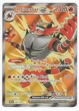 Pokemon – Incineroar ex 187/162 - Temporal Forces – Full Art – Ultra Rare – Holo Foil Card