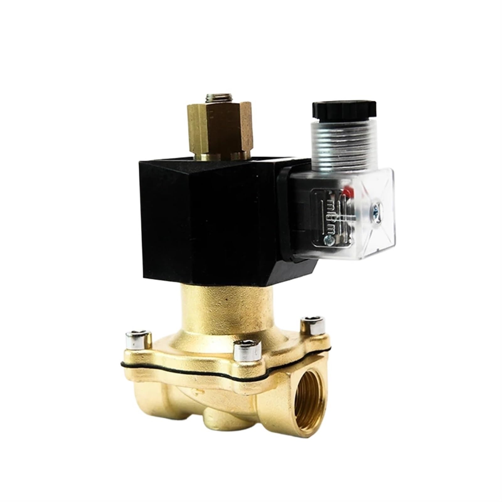 1/4" 1/2" 3/4" 1" 2" Normally Open Brass Electric Water Valve 220VAC 24VDC 12VDC 24VAC 110VAC Solenoid(230vac,1 Inch)